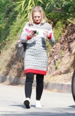 KRISTEN BELL Out and About in Los Feliz 11/01/2017