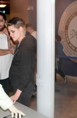 KRISTEN STEWART and EMILY ARMSTRONG Arrives at Dodgers Stadium in Los Angeles 10/31/2017