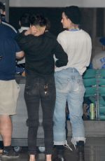 KRISTEN STEWART and EMILY ARMSTRONG Arrives at Dodgers Stadium in Los Angeles 10/31/2017