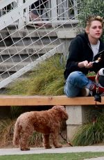 KRISTEN STEWART and Tamra Natisin at a Dog Park in Los Feliz 11/03/2017