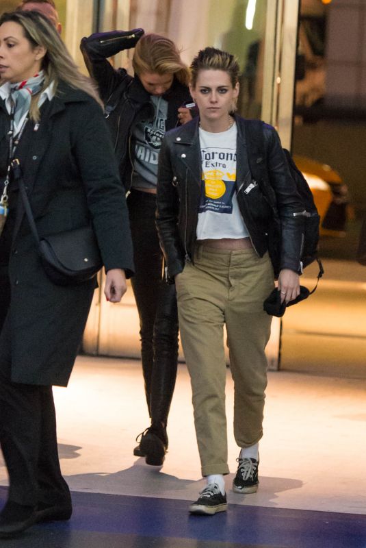 KRISTEN STEWART at JFK Airport in New York 11/15/2017