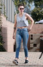 KRISTEN STEWART Out and About in Los Angeles 11/11/2017