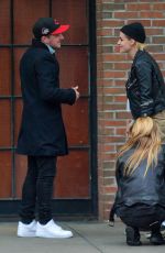 KRISTEN STEWART, STELLA MAXWELL, ASHLEY BENSON and Josh Hutcherson Out in New York 11/15/2017