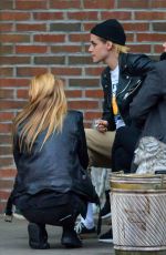KRISTEN STEWART, STELLA MAXWELL, ASHLEY BENSON and Josh Hutcherson Out in New York 11/15/2017