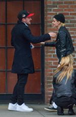 KRISTEN STEWART, STELLA MAXWELL, ASHLEY BENSON and Josh Hutcherson Out in New York 11/15/2017
