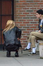 KRISTEN STEWART, STELLA MAXWELL, ASHLEY BENSON and Josh Hutcherson Out in New York 11/15/2017
