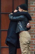 KRISTEN STEWART, STELLA MAXWELL, ASHLEY BENSON and Josh Hutcherson Out in New York 11/15/2017