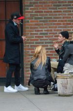 KRISTEN STEWART, STELLA MAXWELL, ASHLEY BENSON and Josh Hutcherson Out in New York 11/15/2017