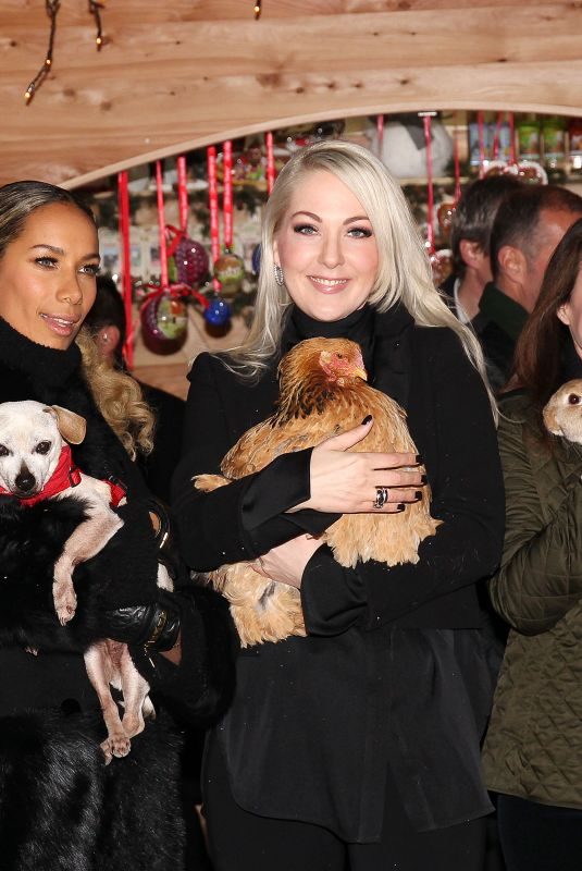 KRISTIN DAVIS and LEONA LEWIS at Gut Aiderbichl Christmas Market Opening in Henndorf am Wallersee 11/14/2017