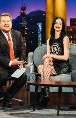 KRSTEN RITTER at Late Late Show with James Corden in New York 11/22/2017