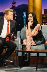 KRSTEN RITTER at Late Late Show with James Corden in New York 11/22/2017