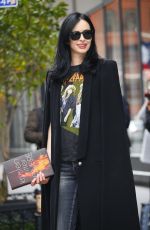 KRYSTEN RITTER at Her New Book Bonfire Fan Event at Barnes & Noble Booksellers Union Square in New York 11/08/2017