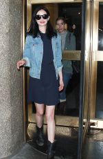 KRYSTEN RITTER Leaves New York Live in New York 11/07/2017