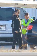 KYLIE JENNER etting on a private jet in los angeles - november 5, 2017 | picture pub