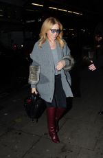 KYLIE MINOGUE Arrives at Her Hotel in London 11/14/2017