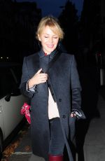 KYLIE MINOGUE Out and About in London 10/31/2017