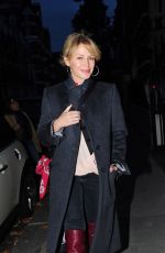 KYLIE MINOGUE Out and About in London 10/31/2017