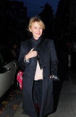 KYLIE MINOGUE Out and About in London 10/31/2017