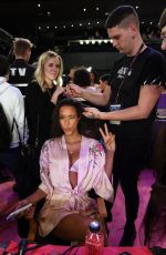 LAIS RIBEIRO on the Backstage at 2017 VS Fashion Show in Shanghai 11/20/2017