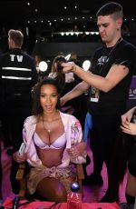 LAIS RIBEIRO on the Backstage at 2017 VS Fashion Show in Shanghai 11/20/2017