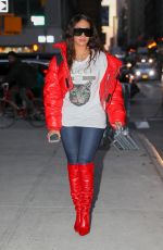 LALA ANTHONY Night Out in New York 11/21/2017