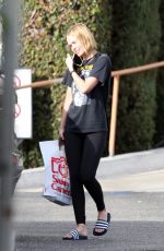 LARA BINGLE Out and About in Los Angeles 11/15/2017