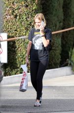 LARA BINGLE Out and About in Los Angeles 11/15/2017