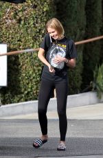 LARA BINGLE Out and About in Los Angeles 11/15/2017