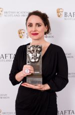 LAURA FRASER at British Academy Scotland Awards in Glasgow 11/05/2017