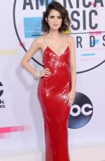 LAURA MARANO at American Music Awards 2017 at Microsoft Theater in Los Angeles 11/19/2017