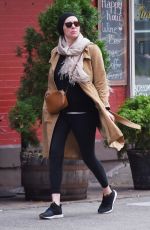 LAURA PREPON Out and About in New York 11/08/2017