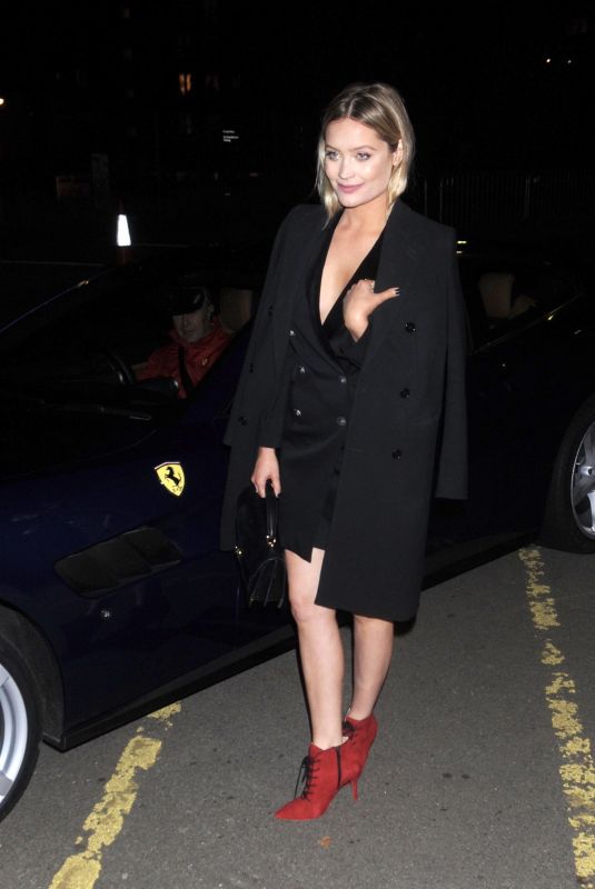 LAURA WHITMORE at UK Launch of Ferrari Portofino in London 11/29/2017