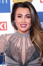 LAUREN GOODGER at OK! Magazine Beauty Awards in London 11/28/2017