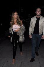 LAUREN POPE Celebrates Her Birthday at Ldn Grill in London 11/03/2017