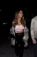 LAUREN POPE Celebrates Her Birthday at Ldn Grill in London 11/03/2017