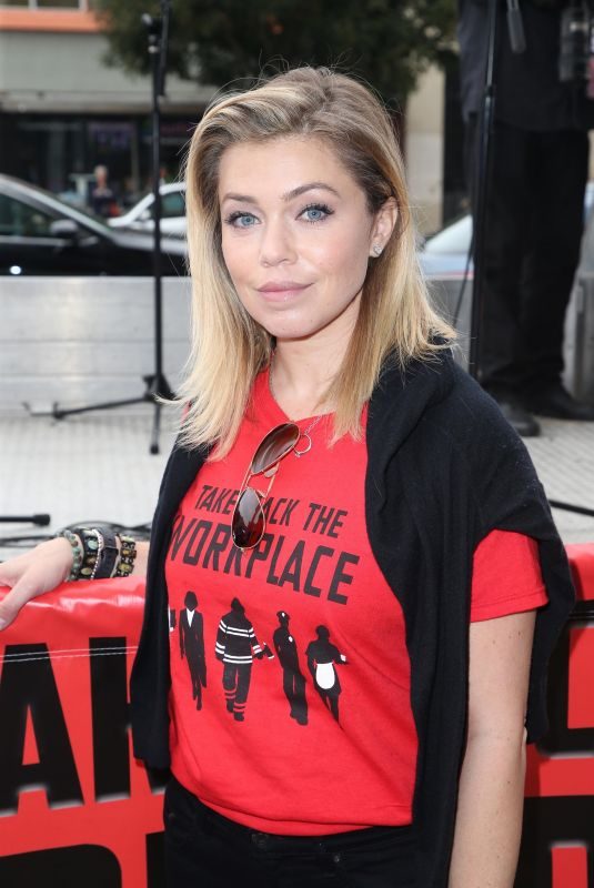 LAUREN SIVAN at #metoo Women’s March in Hollywood 11/12/2017