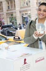 LAURIE HERNANDEZ at  #givethanks Holiday Pop-up in New York 11/28/2017