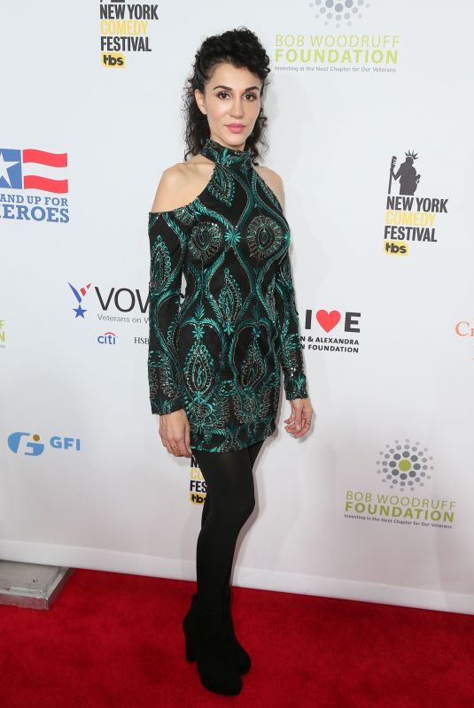 LAYLA ALIZADA at 11th Annual Stand Up for Heroes in New York 11/07/2017