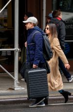 LEA MICHELE Leaves Her Hotel in New York 11/22/2017