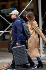 LEA MICHELE Leaves Her Hotel in New York 11/22/2017