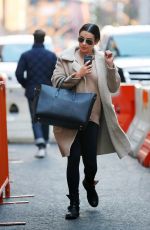 LEA MICHELE Out and About in New York 11/20/2017