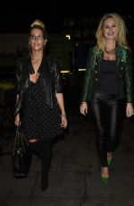 LEANNE BROWN and ESTER DEE at MTV v Skinny Dip Launch Party in London 11/20/2017