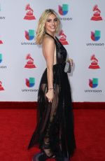 LELE PONS at Latin Grammy Awards 2017 in Las Vegas 11/16/2017