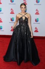 LESLIE GRACE at Latin Grammy Awards 2017 in Las Vegas 11/16/2017