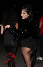 LEXY PANTERRA Arrives at Halloween Party at Poppy Club in West Hollywood 10/31/2017