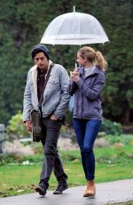 LILI REINHART on the Set of Riverdale in Vancouver 11/14/2017