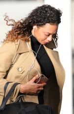 LILLY BECKER at Heathrow Airport in London 11/10/2017