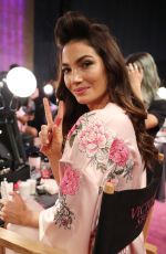 LILY ALDRIDGE on the Backstage at 2017 VS Fashion Show in Shanghai 11/20/2017