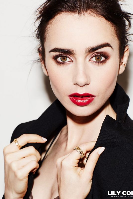 LILY COLLINS for Lancome 2017 Ad Campaign