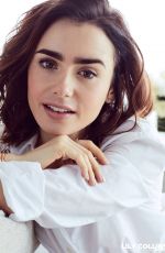 LILY COLLINS for Lancome 2017 Ad Campaign